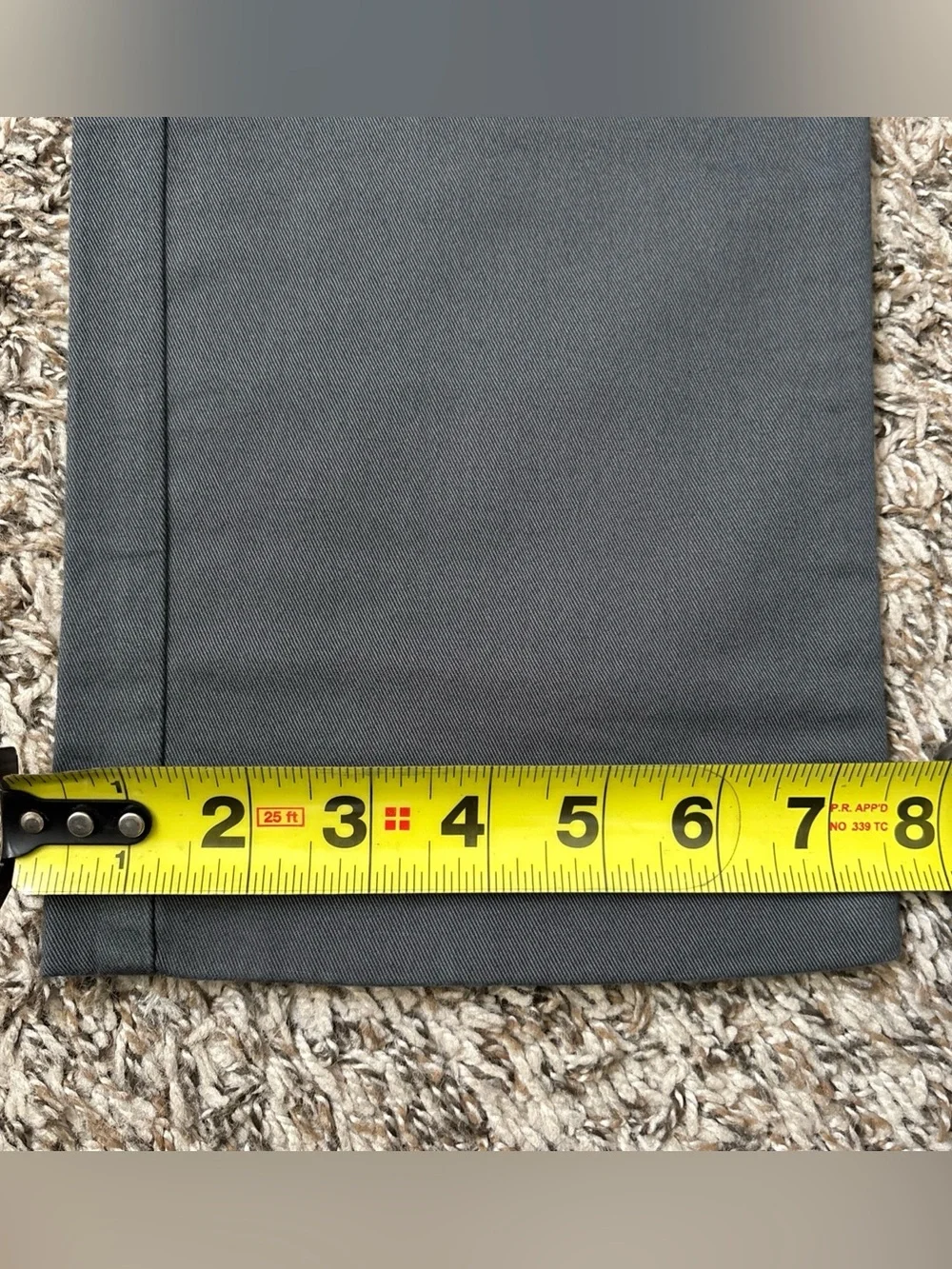 J. Crew Straight Gray Chino Pants